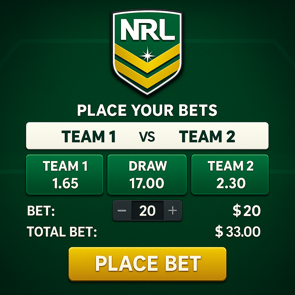 BillionaireSpin - NRL Betting - Live Odds