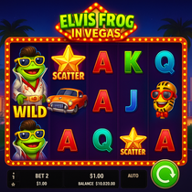 BillionaireSpin - Elvis Frog in Vegas Slot Game - Premium Pokies