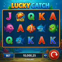 BillionaireSpin - Lucky Catch Slot Game - Premium Pokies