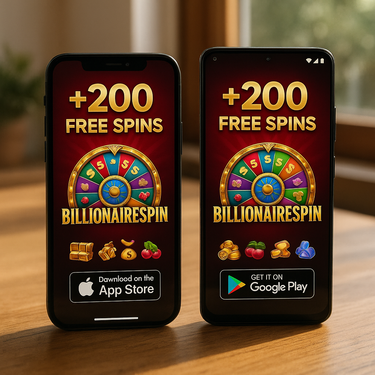 BillionaireSpin - Mobile Apps - iOS and Android Casino Apps